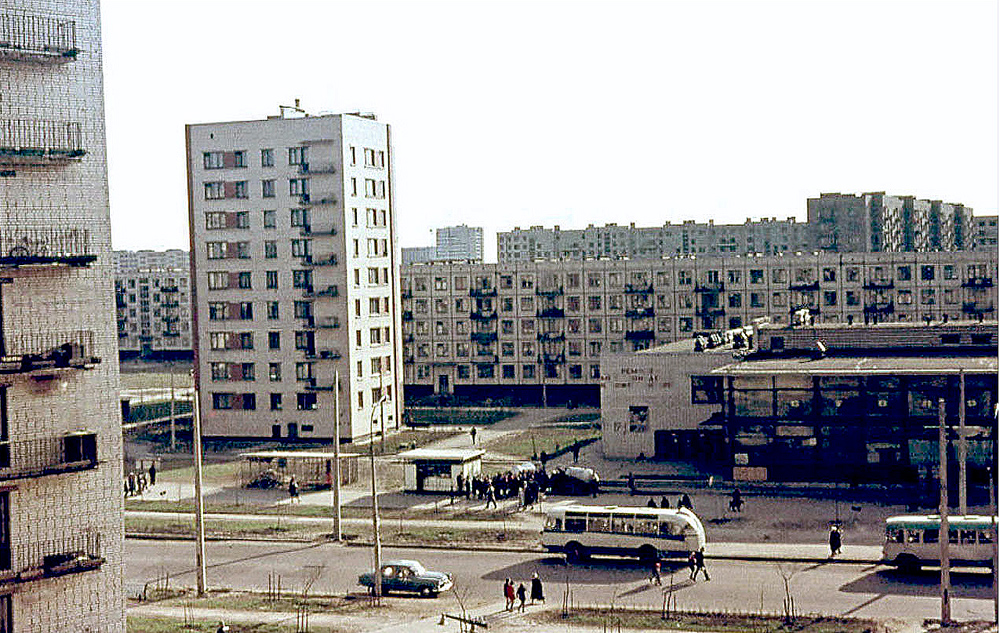 Купчино. Будапештская улица. 1970 год (www.kupsilla.ru)