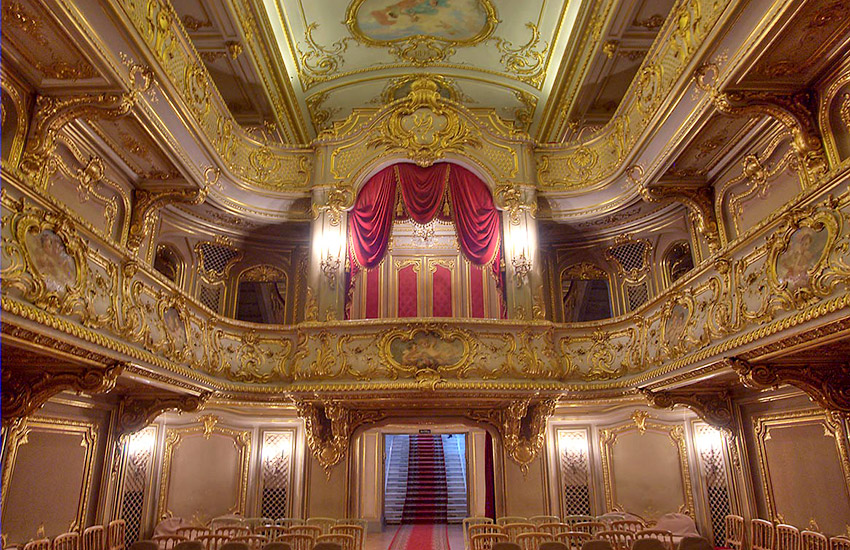 Театральный зал Юсуповского дворца