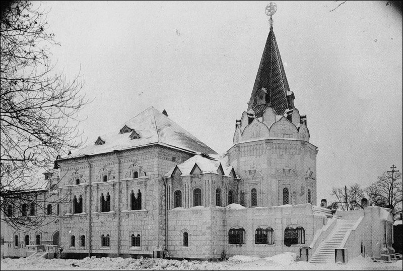 Трапезная палата Фёдоровского городка. Фото 1917 г.