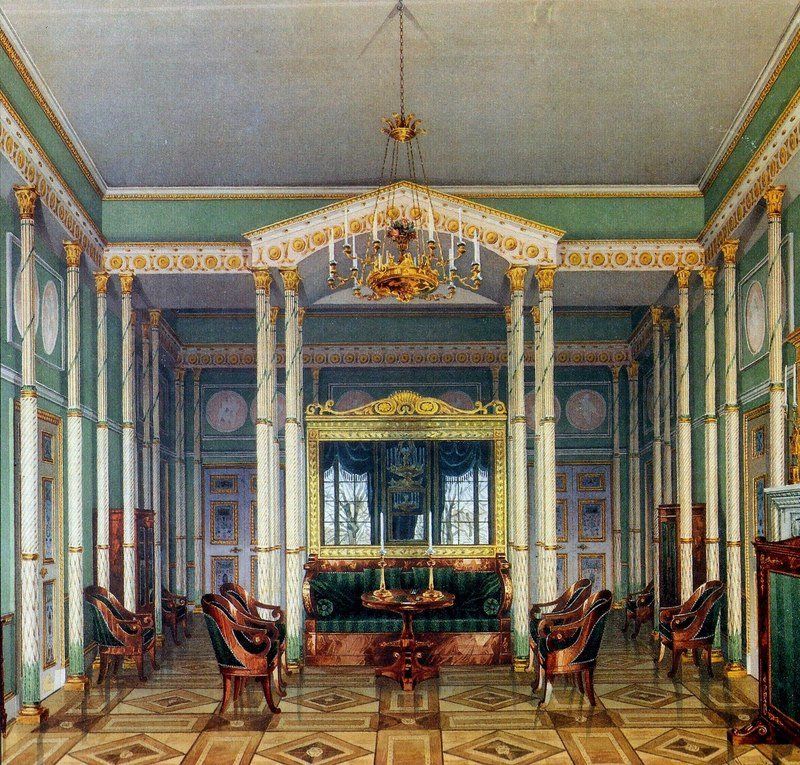 Спальня Елизаветы Алексеевны в Екатерининском дворце