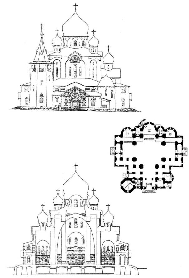 Проект Киево-Лыбедской Троицкой церкви