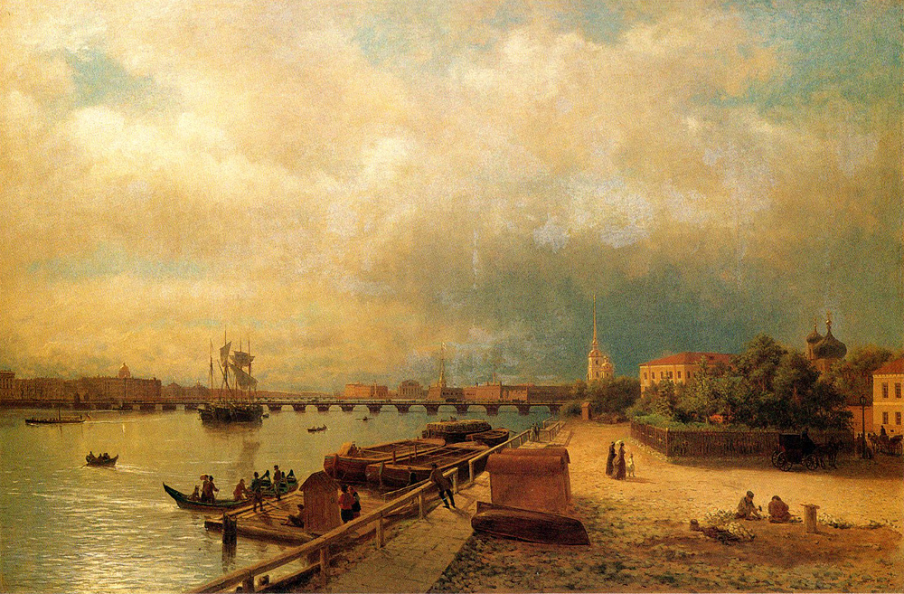 Петровская набережная, 1859 г.