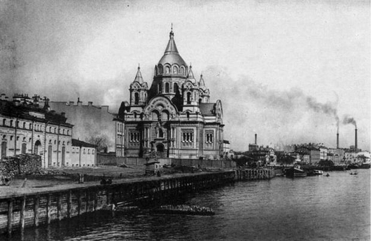 Борисоглебская церковь на Калашниковской (ныне Синопской) набережной