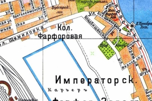 План из путеводителя А.С. Суворина «Весь Петербург» 1913 г. (www​.etomesto​.ru)