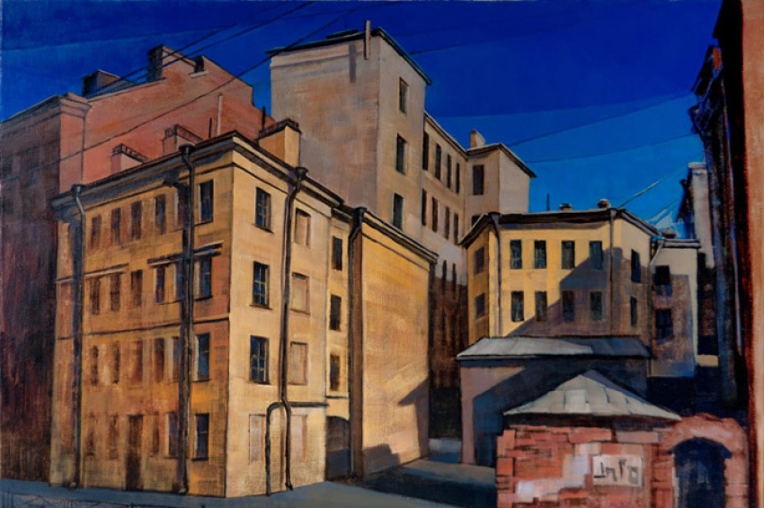 «Улица Достоевского», художник Наталья Завьялова (источник - spbsh​.ru)